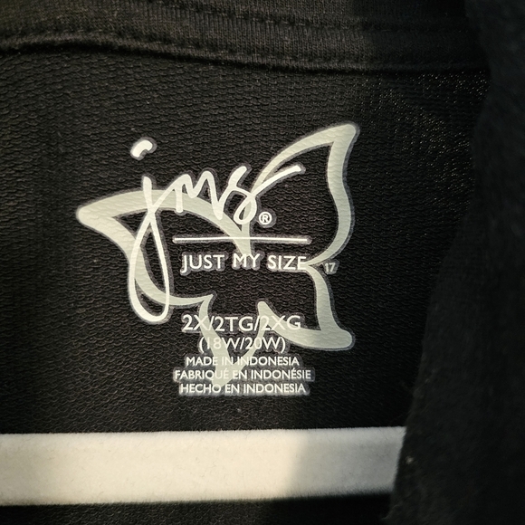 ⭐️40% Off⭐️ Just My Size French Terry Cowl Neck Plus Size Tunic - Picture 11 of 11